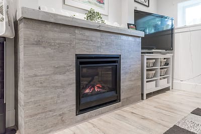 Fireplace custom additions in Langley, BC