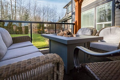 Custom outdoor kitchen by Kitchen renovation contractors in Langley, BC