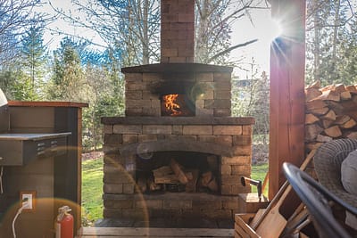 Custom outdoor kitchen by Kitchen renovation contractors in Langley, BC