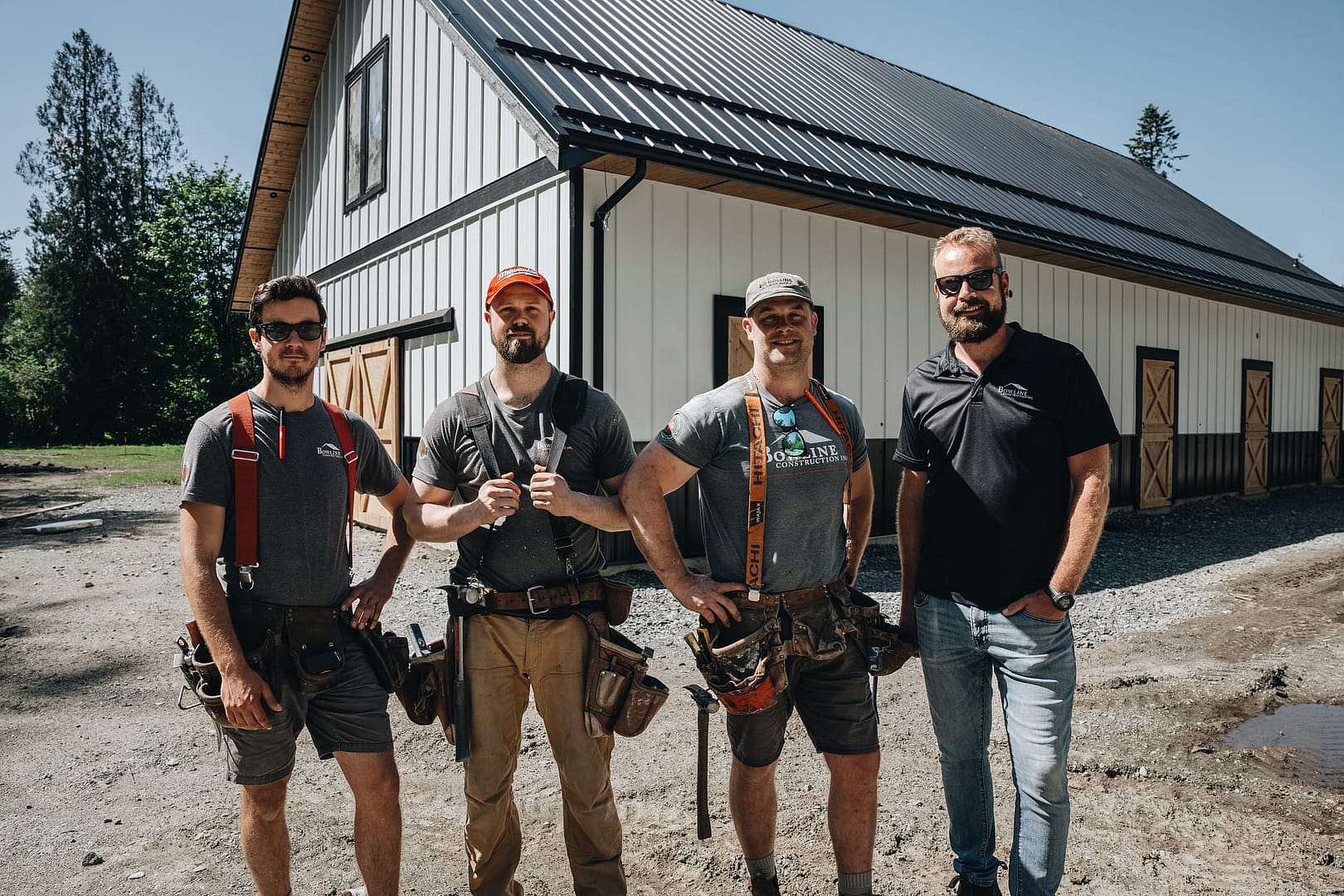 Bowline Construction home renovation contractors staff in langley BC