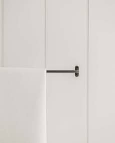 A picture of a towel rack with a white wall made with custom additions in Langley, BC