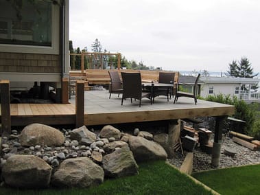 Custom addition garden in Langley, BC