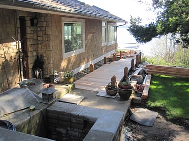 Custom addition garden in Langley, BC
