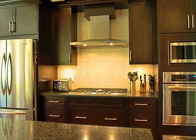 Custom kitchen by kitchen renovation contractors in Langley, BC