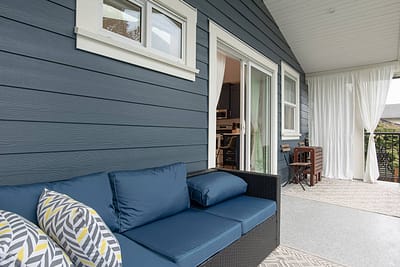 Porch home renovation contractors in Langley, BC