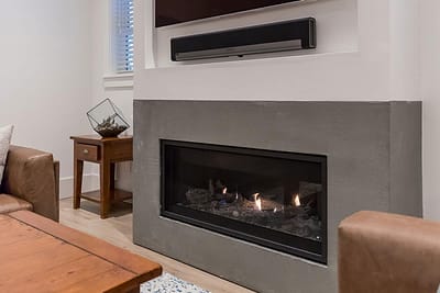 Fireplace Custom additions in Langley, BC