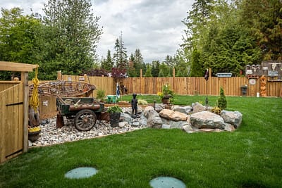 Backyard custom additions in Langley, BC