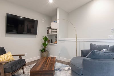 Custom Living room renovation contractors in Langley, BC