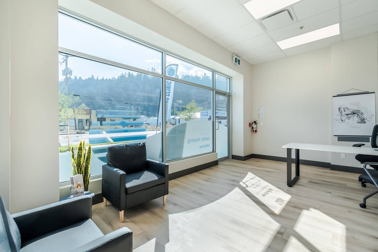Beltone Hearing Centre storefront, made by Commercial renovations contractor in Langley