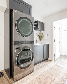 Laundry area Home renovation contractors in Langley, BC