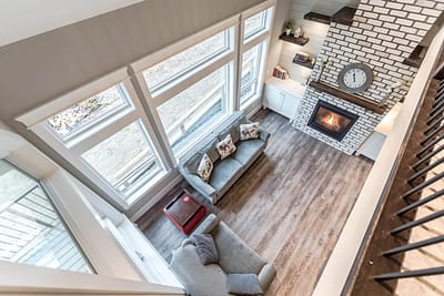 Custom living room renovation contractors in Langley, BC