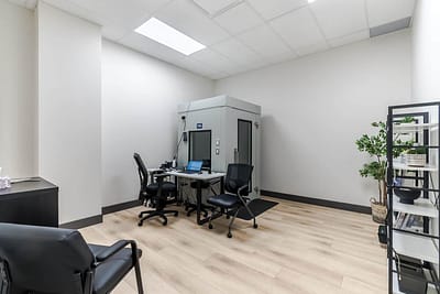 Beltone Hearing Centre office made by Commercial renovations contractor in Langley