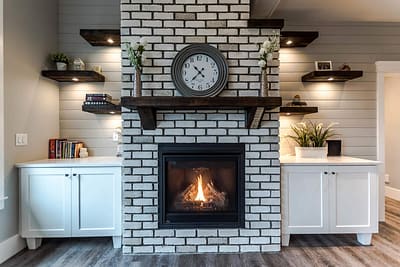 Fireplace custom additions in Langley, BC